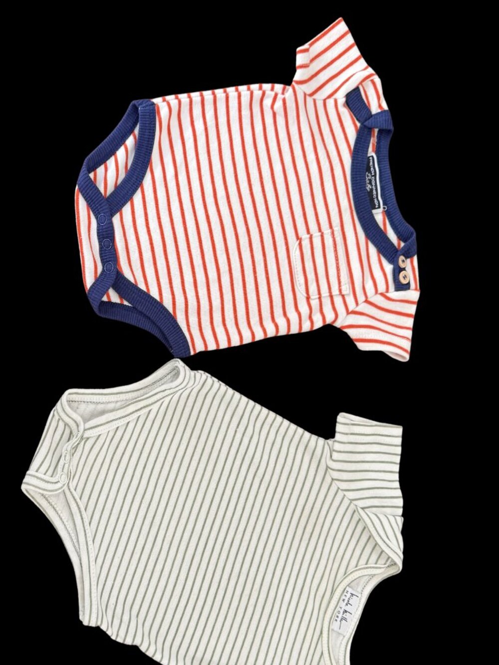 Bundle: Nicole Miller Onesie + French Connection Onsie